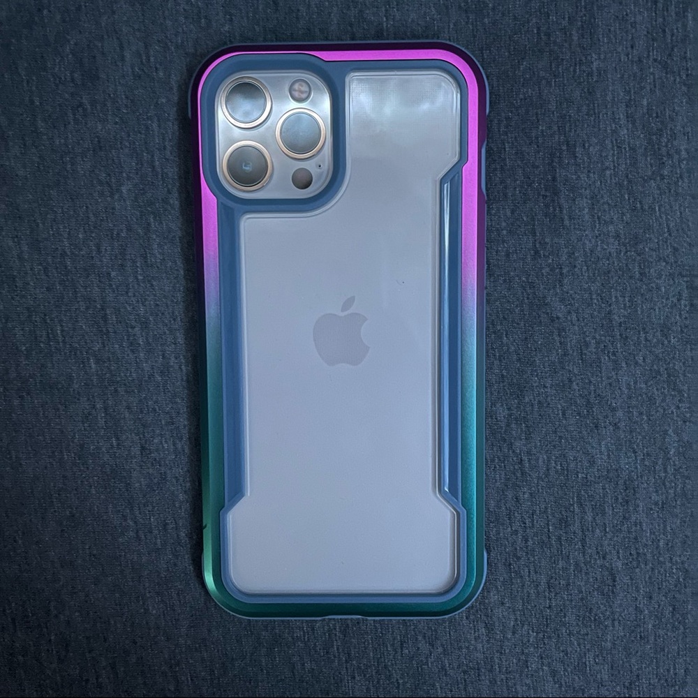 Raptic Shield Teal Gradient iPhone 12 Pro Max case